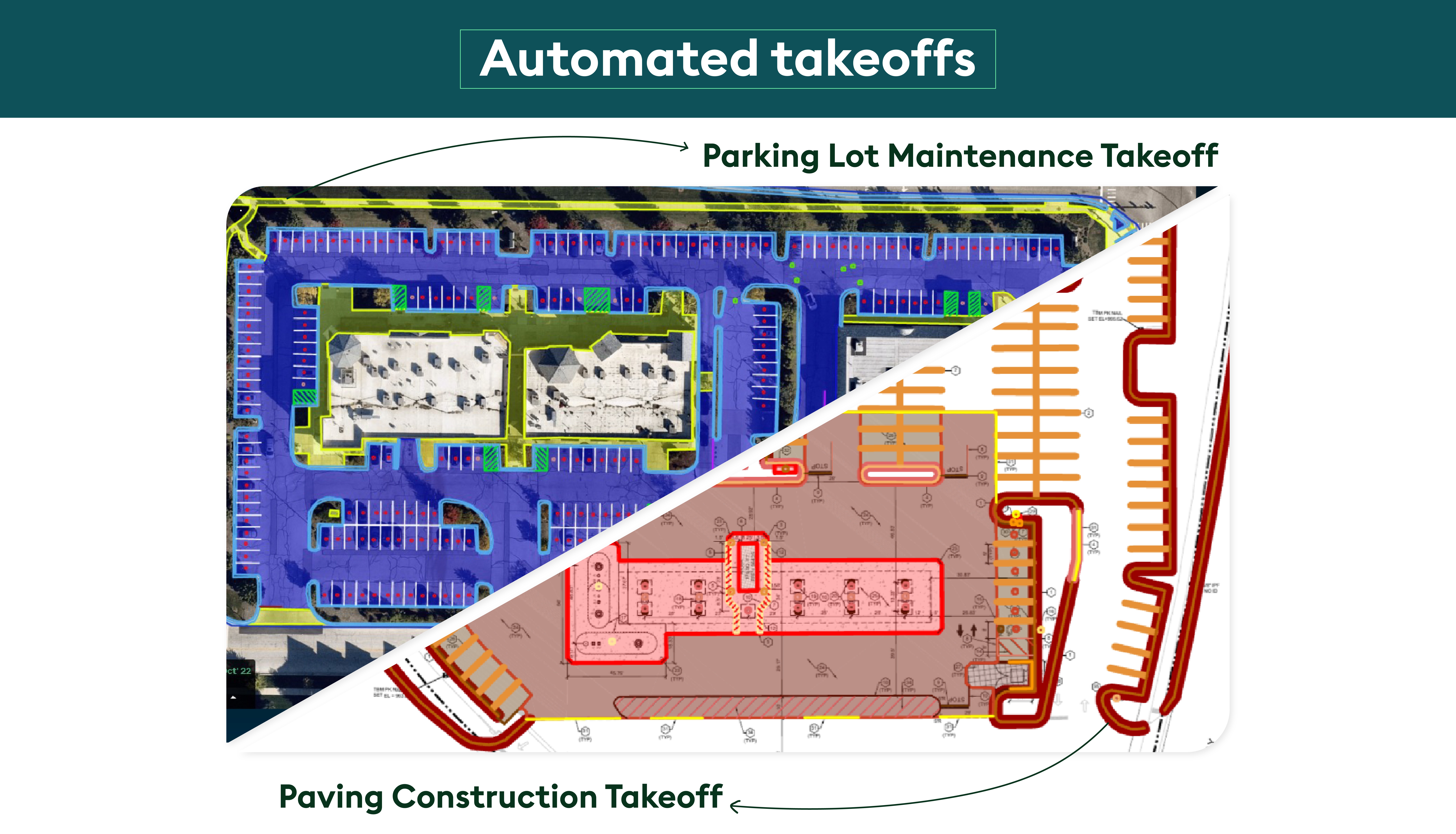 Automated takeoffs for paving businesses 118